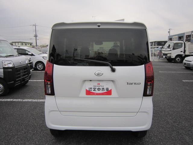 タント Ｘ　片側電動両側スライドドア　スマートキーシステム　ＬＥＤライト　アイドリングストップ車　オートライト　衝突安全ボディ　車線逸脱警報　運転席助手席シートヒター　ブレーキサポート　電動ミラー（12枚目）