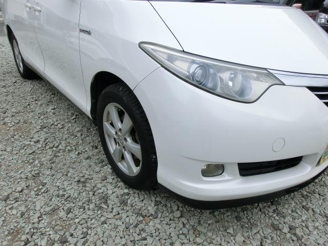 エスティマハイブリッド Ｇ　４ＷＤ　保証付き　ワンセグ　エアバック　パワーウインドウ　ＴＶナビ　エアコン　オートクルーズ　パワステ　ＡＢＳ　ＤＶＤ再生機能　運転席パワーシート　イモビ　ＨＤＤナビ　オットマン　ＥＴＣ車載器（4枚目）