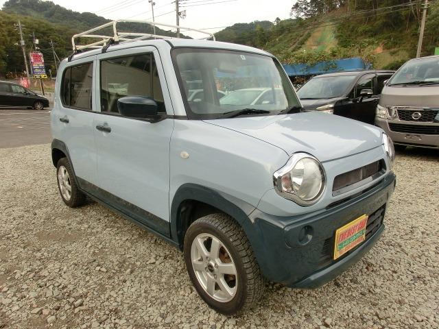 ハスラー Ａ　４ＷＤ　５ＭＴ　保証付き　運転席側シートヒーター　フルフラット　全席パワーウインドウ　運転席エアバック　ＡＢＳ付き　パワステ　ＡＣ　ＷエアＢ（3枚目）