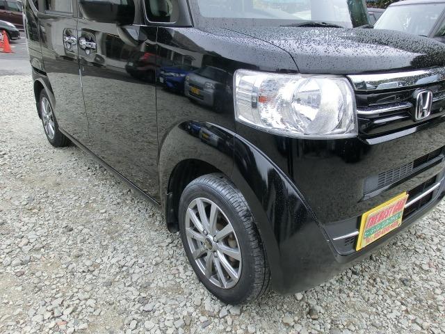 Ｎ－ＢＯＸ Ｇ　ＳＳパッケージ　保証付き　Ｉストップ　両側スライド片側電動ドア　ダブルエアバック　ＴＶナビ　ＳＤ　イモビ　地デジ　前席シートヒーター　スマートキー＆プッシュスタート　ベンチシ－ト　ＥＴＣ付き　フルオートエアコン　衝突安全ボディ（4枚目）