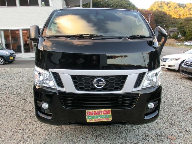 NV350キャラバンバン ロングDXターボ パートタイム4WD保証付き ディーゼル Bカメ オートエアコン ワンセグ キーフリーシステム パワーステ Dターボ SDナビ ナビTV エアバッグ(2枚目)