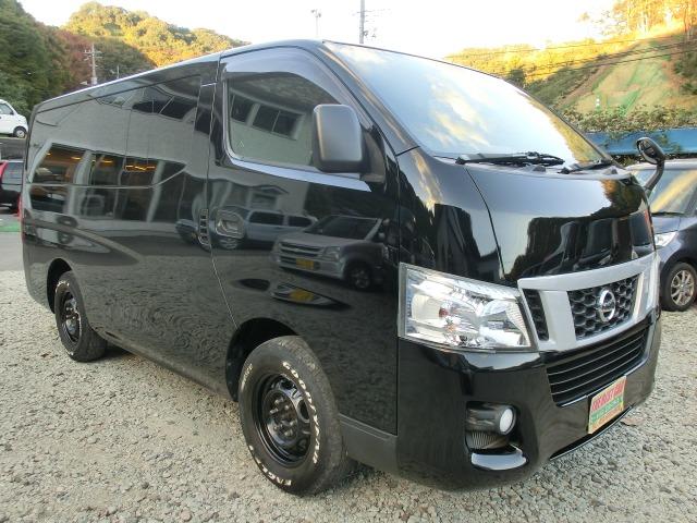 NV350キャラバンバン ロングDXターボ パートタイム4WD保証付き ディーゼル Bカメ オートエアコン ワンセグ キーフリーシステム パワーステ Dターボ SDナビ ナビTV エアバッグ(3枚目)