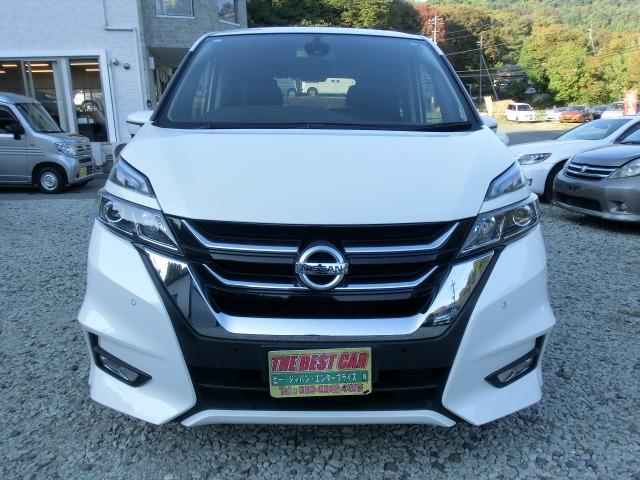 セレナ ハイウェイスター保証付き　フルフラット　衝突安全ボディ　ダブルエアコン　スマートキー＆プッシュスタート　ベンチシート　メモリーナビゲーション　ＬＥＤ　キーレス　ナビＴＶ　横滑防止装置　ＥＴＣ車載器　ダブルエアバック　３列シート（2枚目）