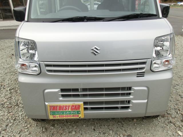 エブリイ PA パートタイム4WD 5MT 保証付き タイミングチェーン PS Wエアバック エアコン ABS 衝突安全ボディ(5枚目)