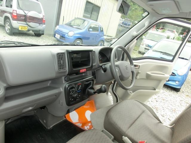 エブリイ PA パートタイム4WD 5MT 保証付き タイミングチェーン PS Wエアバック エアコン ABS 衝突安全ボディ(31枚目)