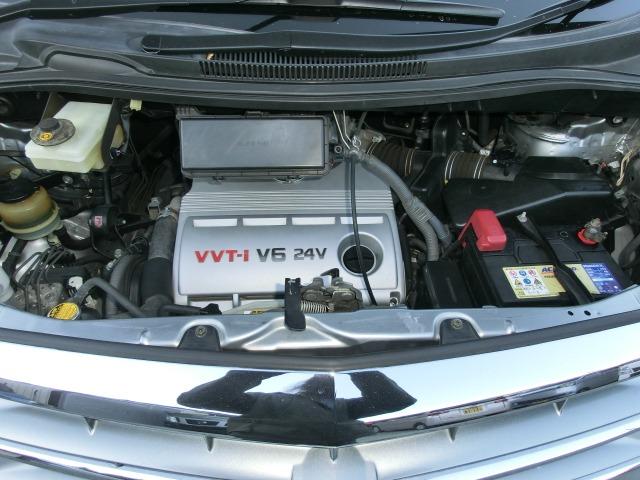 アルファードV MS 保証付き ETC HDDナビ バックカメラ アルミホイール フルフラット ワンオーナー車 両側スライドドア 盗難防止システム 3列シート Wエアバック(45枚目)