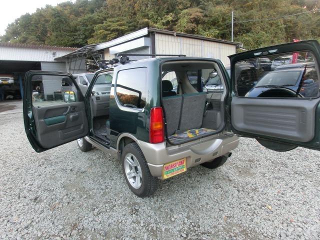 ジムニー ランドベンチャーパートタイム4WD 保証付き 前席パワーウインドウ 助手席エアバック AW 運転席エアバッグ ターボ キーレス付 PS ABS付(25枚目)