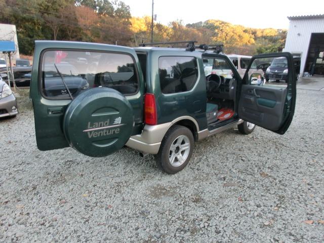 ジムニー ランドベンチャーパートタイム4WD 保証付き 前席パワーウインドウ 助手席エアバック AW 運転席エアバッグ ターボ キーレス付 PS ABS付(26枚目)