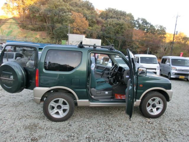 ジムニー ランドベンチャーパートタイム4WD 保証付き 前席パワーウインドウ 助手席エアバック AW 運転席エアバッグ ターボ キーレス付 PS ABS付(27枚目)