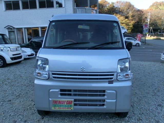 エブリイ ＰＡリミテッド　盗難防止　衝撃安全ボディー　フロントパワーウインドウ　キーレスキー　助手席エアバック　エアバック　パワステ　ＡＣ　４ＷＤ車　横滑り防止　ＡＢＳ　オートライト（2枚目）