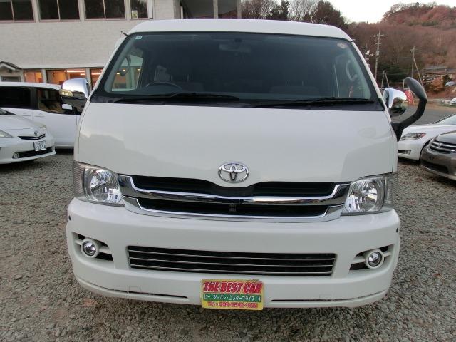 ハイエースバン ロングスーパーGL4WD AT エアバック パワーウィンドウ ETC エアコン ABS パワーステアリング 助手席エアバッグ Wエアコン(2枚目)