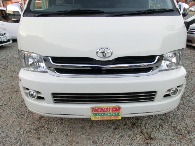 ハイエースバン ロングスーパーGL4WD AT エアバック パワーウィンドウ ETC エアコン ABS パワーステアリング 助手席エアバッグ Wエアコン(5枚目)