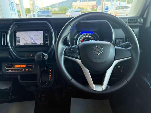 ハスラー ６６０　Ｊスタイル　エマージェンシーブレーキシステム・シート　衝突軽減Ｂ　Ａストップ　スマキー　フルオートエアコン　キーレススタートシステム　パワーウインド　パワステ　ＡＢＳ　アルミホイル　ナビＴＶ　ワンセグ　ＥＴＣ　エアバッグ　メモリーナビ（4枚目）