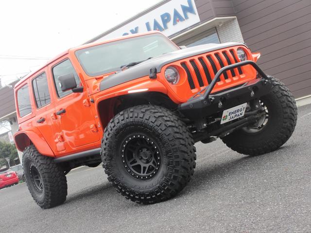 ジープ・ラングラーアンリミテッド サハラ ローンチエディション ロッククローラーRRDリフトUP/METHOD17AW/NITTO40インチタイヤ/Flowmasterマフラー/純正ソナー対応ポイズン前後バンパー/ロックレール/オバフェン/ドラレコ/黒革/ラテラル(25枚目)