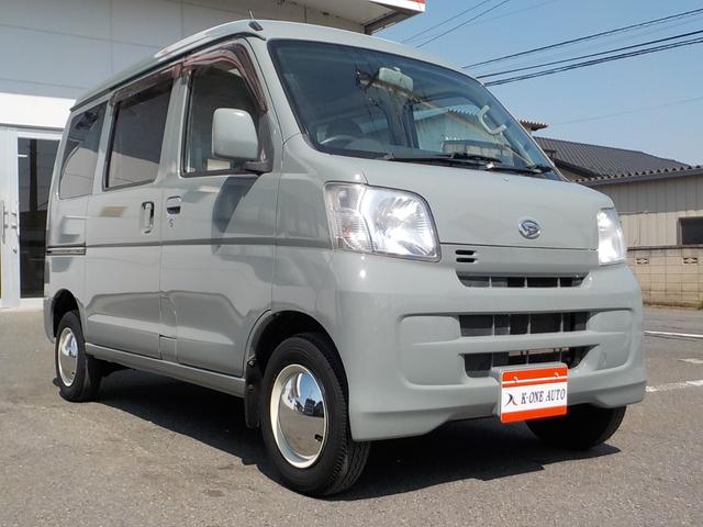 ハイゼットカーゴ スペシャルクリーン　４ＷＤ　オートマ　フル装備　新品１２インチベンプラホイールキャップ　アーバンカーキオールペイント済み（2枚目）