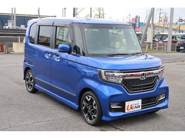 Ｎ－ＢＯＸカスタム Ｇ・Ｌターボホンダセンシング　禁煙　純正ナビ　誤発進抑制　後方誤発進抑制　車線維持支援／先行車発進お知らせ／標識認識　レ－ダ－クル－ズ　純正ドラレコ　ＵＳＢ接続　Ｂｌｕｅｔｏｏｔｈ　ＣＤ録音機能　フルセグ　ＬＥＤライト　車検整備付（6枚目）