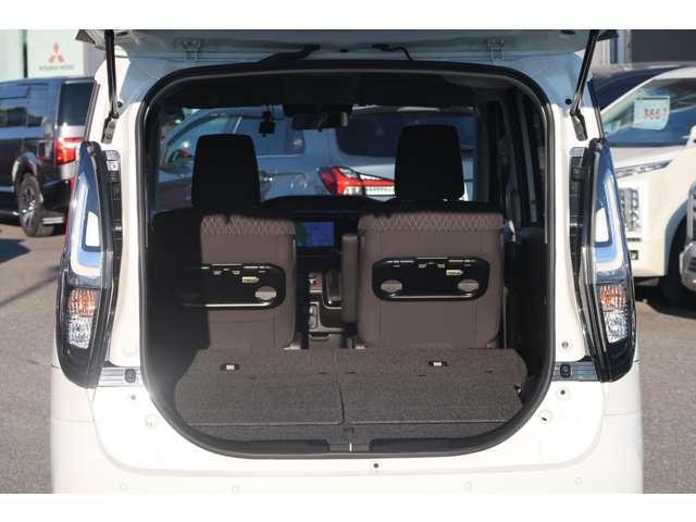 シートアレンジで、乗車人数や荷物の大きさなどに応じて自由にラゲッジルームを作り出せます！