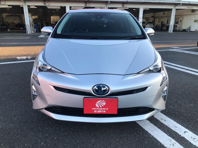 プリウス Ｓセーフティプラス　プッシュスタート・フルセグナビ・バックカメラ・ＬＥＤヘッドライト・ヘッドアップディスプレイ・ビルトインＥＴＣ２．０・レーダークルーズコントロール（3枚目）