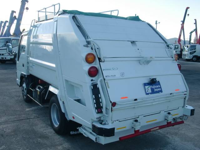 エルフトラック プレス式パッカー 塵芥車 4.2立米 積載2t スムーサー(7枚目)
