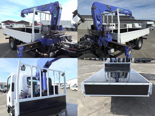 エルフトラック 2.93t吊り4段クレーン ラジコン フックイン 積載2t 荷台寸長さ373幅207 荷台床鉄板張り 差し違いアウトリガー サイドロングボディ(14枚目)