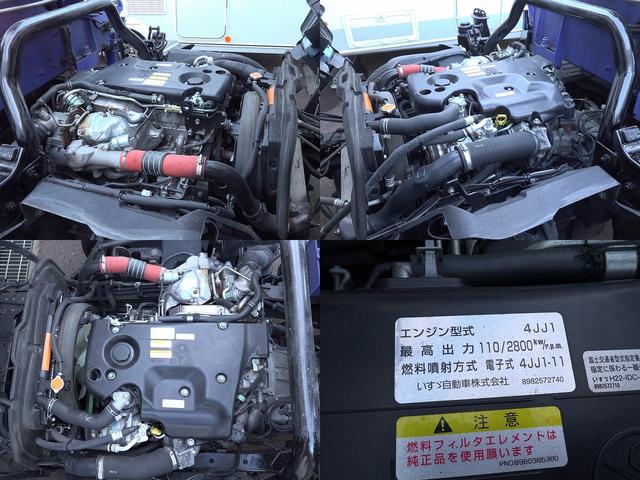 エルフトラック 2.93t吊り4段クレーン ラジコン フックイン 積載2t 荷台寸長さ373幅207 荷台床鉄板張り 差し違いアウトリガー サイドロングボディ(21枚目)