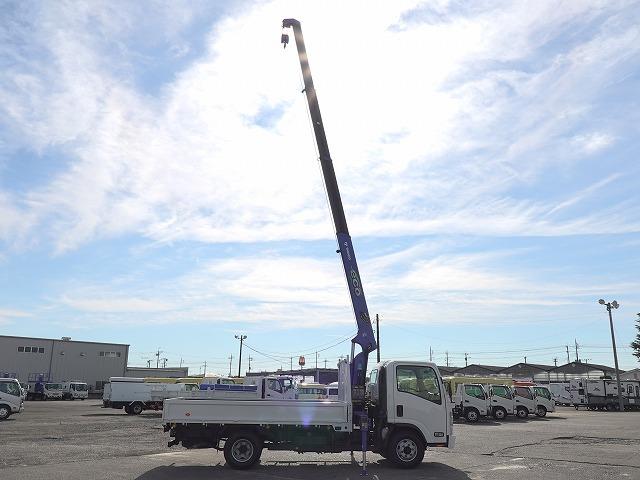 エルフトラック 2.93t吊り4段クレーン ラジコン フックイン 積載2t 荷台寸長さ373幅207 荷台床鉄板張り 差し違いアウトリガー サイドロングボディ(25枚目)