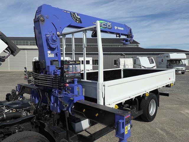 エルフトラック 2.93t吊り4段クレーン ラジコン フックイン 積載2t 荷台寸長さ373幅207 荷台床鉄板張り 差し違いアウトリガー サイドロングボディ(36枚目)