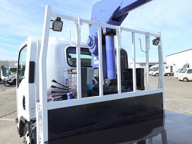 エルフトラック 2.93t吊り4段クレーン ラジコン フックイン 積載2t 荷台寸長さ373幅207 荷台床鉄板張り 差し違いアウトリガー サイドロングボディ(37枚目)