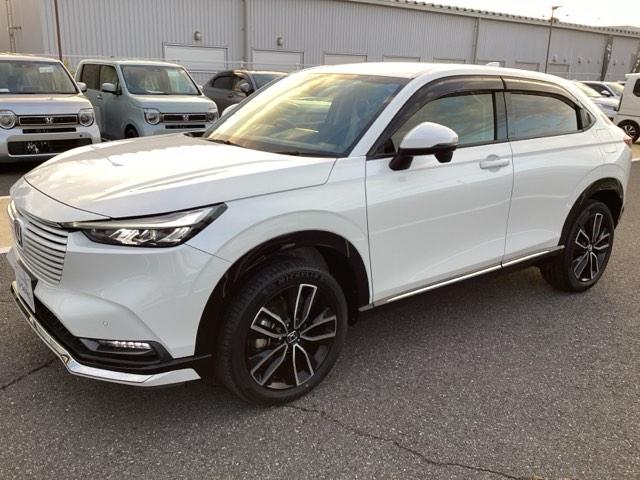 ヴェゼル ｅ：ＨＥＶＺ　衝突回避支援ブレーキ機能　スマキ　フルオートエアコン　エアバッグ　両席エアバック　Ｒカメ　記録簿付　パワーウィンドウ　ＬＥＤランプ　ソナー　クルーズＣ　ナビ＆ＴＶ　キーレスエントリー（7枚目）