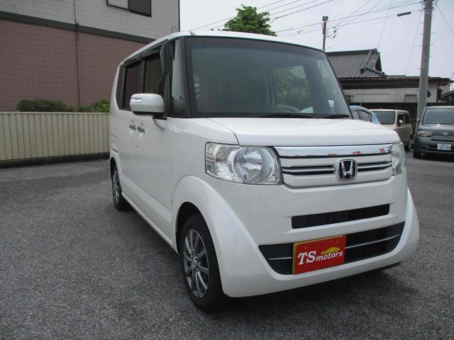 N-BOX G SSパッケージ ETC 両側スライド・片側電動 HID スマートキー アイドリングストップ 電動格納ミラー シートヒーター ベンチシート CVT 盗難防止システム ABS ESC アルミホイール 衝突安全ボディ(13枚目)