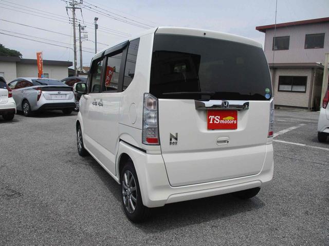 N-BOX G SSパッケージ ETC 両側スライド・片側電動 HID スマートキー アイドリングストップ 電動格納ミラー シートヒーター ベンチシート CVT 盗難防止システム ABS ESC アルミホイール 衝突安全ボディ(21枚目)