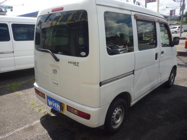 ハイゼットカーゴ ＤＸ　社外ナビ　キーレス　ＥＴＣ　切替４ＷＤ　タイミングチェーン車　オーバヘッドコンソール（5枚目）