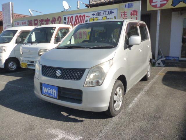 ワゴンＲ ＦＸ　禁煙車　社外ナビ　キーレス　盗難防止　純正オーディオ　タイミングチェーン車（2枚目）