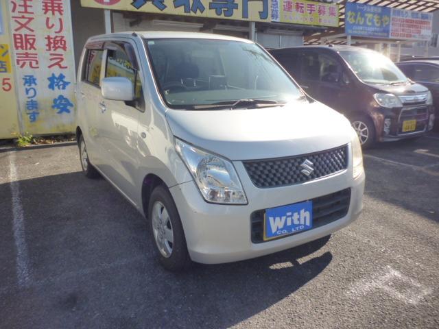 ワゴンＲ ＦＸ　禁煙車　社外ナビ　キーレス　盗難防止　純正オーディオ　タイミングチェーン車（4枚目）