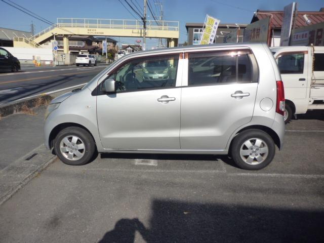 ワゴンＲ ＦＸ　禁煙車　社外ナビ　キーレス　盗難防止　純正オーディオ　タイミングチェーン車（9枚目）