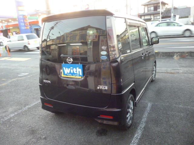 ルークス ハイウェイスターターボ　禁煙車　プッシュスタート　純正ナビ　フルセグＴＶ　ＥＴＣ　両側オートスライドドア　ＨＩＤヘッドライト　ハンドルスイッチ　タイミングチェーン車　盗難防止　オートエアコン（5枚目）