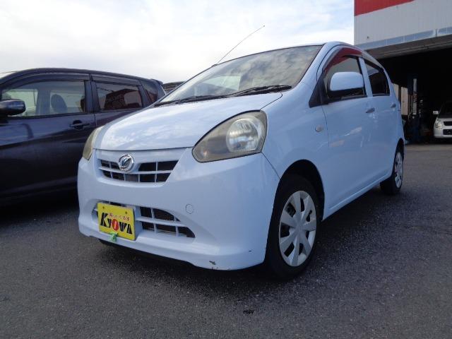 ミライース Ｘ　車検８年６月　走行６２４００ＫＭ　ナビ　ＴＶ　ＣＤ　キーレス　電動格納ミラー　アイドリングストップ　３ヶ月保証付（2枚目）