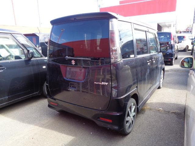 パレットSW XS 車検8年4月 走行112100KM ナビ CD スマートキー プッシュスタート アルミ ETC 電動格納ミラー 両側スライド片側電動ドア ウインカーミラー 3ヶ月保証付(5枚目)