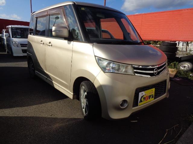 ルークス G 車検整備付 走行124800KM HDDナビ TV CD スマートキー プッシュスタート アルミ Bカメラ 電動格納ミラー 両側スライド片側電動ドア 取扱説明書 メンテナンスノート 3ヶ月保証付(4枚目)