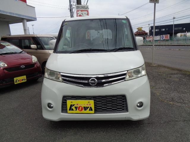 ルークス ハイウェイスター　車検整備付　走行１１６１００ＫＭ　ナビ　ＴＶ　ＣＤ　スマートキー　アルミ　プッシュスタート　ＥＴＣ　電動格納ミラー　両側スライド片側電動ドア　取扱説明書　メンテナンスノート　３ヶ月保証付（3枚目）