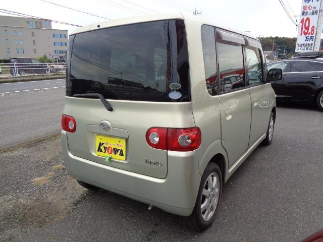 タント Ｘ　車検９年１月　走行９７８００Ｋ　タイミングベルト交換済　純正アルミ　電動格納ミラー　メンテナンスノート　３ヶ月保証付（6枚目）