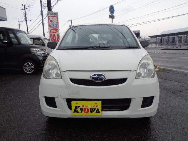 プレオ Ａ　車検整備付　走行５９４００ＫＭ　エアコン　キーレス　オートマ　パワステ　記録簿　取扱説明書　メンテナンスノート　３ヶ月保証付（3枚目）