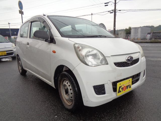 プレオ Ａ　車検整備付　走行５９４００ＫＭ　エアコン　キーレス　オートマ　パワステ　記録簿　取扱説明書　メンテナンスノート　３ヶ月保証付（4枚目）