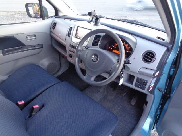 ワゴンR FXアイドリングストップ 車検整備付 走行71400KM メモリーナビ TV CD キーレス ETC 電動格納ミラー 3ヶ月保証付(19枚目)