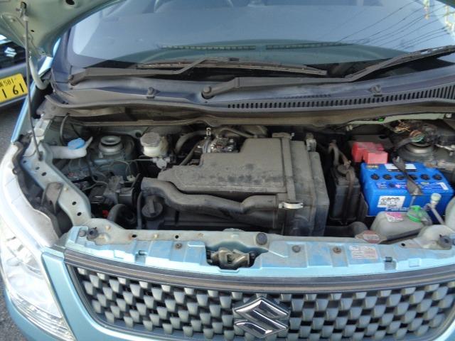 ワゴンR FXアイドリングストップ 車検整備付 走行71400KM メモリーナビ TV CD キーレス ETC 電動格納ミラー 3ヶ月保証付(28枚目)