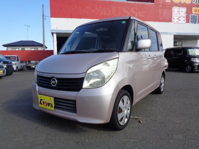 ルークス Ｇ　車検整備付　走行７２２００ＫＭ　スマートキー　プッシュスタート　電動格納ミラー　両側スライド片側電動ドア　Ｆインナーに凹みアリマス　３ヶ月保証付（2枚目）