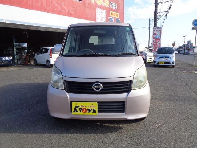 ルークス Ｇ　車検整備付　走行７２２００ＫＭ　スマートキー　プッシュスタート　電動格納ミラー　両側スライド片側電動ドア　Ｆインナーに凹みアリマス　３ヶ月保証付（3枚目）