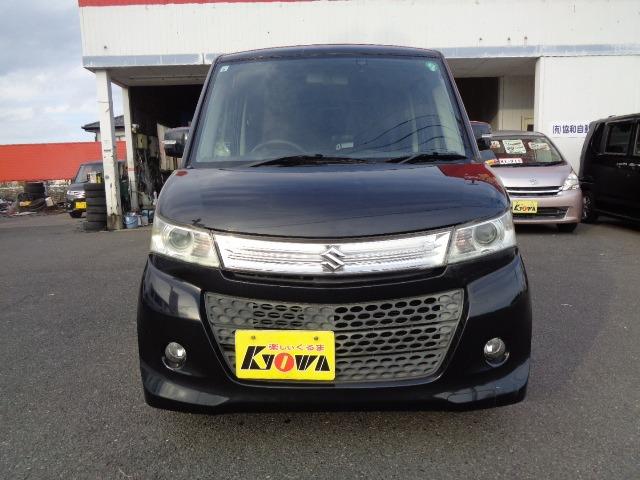 パレットＳＷ ＴＳ　純正ターボ　車検整備付　走行１２１２００ＫＭ　ナビ　ＴＶ　ＣＤ　スマートキー　プッシュスタート　アルミ　ＥＴＣ　Ｂカメラ　電動格納ミラー　ウインカーミラー　両側電動スライドドア　３ヶ月保証付（3枚目）