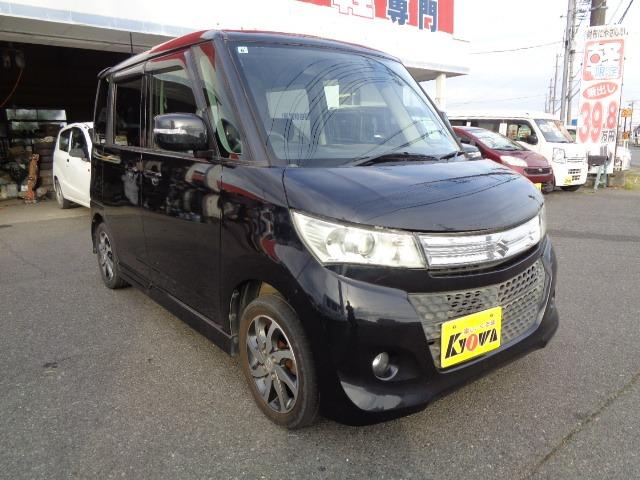 パレットＳＷ ＴＳ　純正ターボ　車検整備付　走行１２１２００ＫＭ　ナビ　ＴＶ　ＣＤ　スマートキー　プッシュスタート　アルミ　ＥＴＣ　Ｂカメラ　電動格納ミラー　ウインカーミラー　両側電動スライドドア　３ヶ月保証付（4枚目）