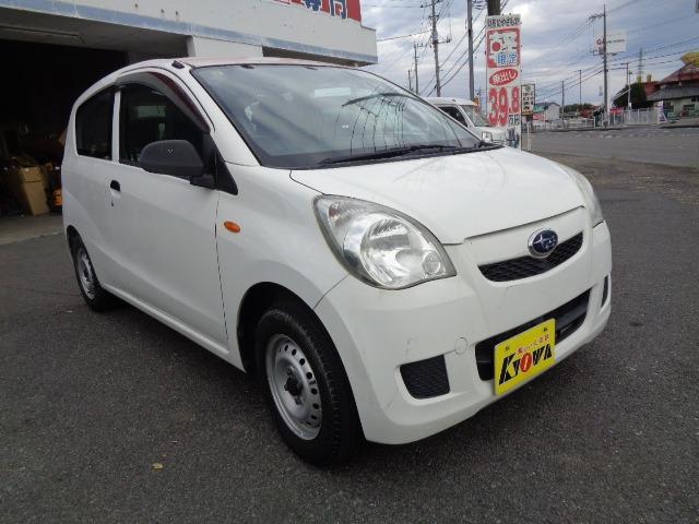 プレオ Ａ　車検整備付　走行６２５００Ｋ　　記録簿付元某銀行社用車　キーレス　エアコン　パワステ　オートマ　取扱説明書　メンテナンスノート　３ヶ月保証付（4枚目）